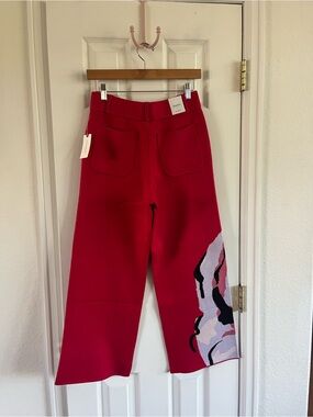 Anthropologie Maeve The Colette Sweater Wide Leg Pants Small $138